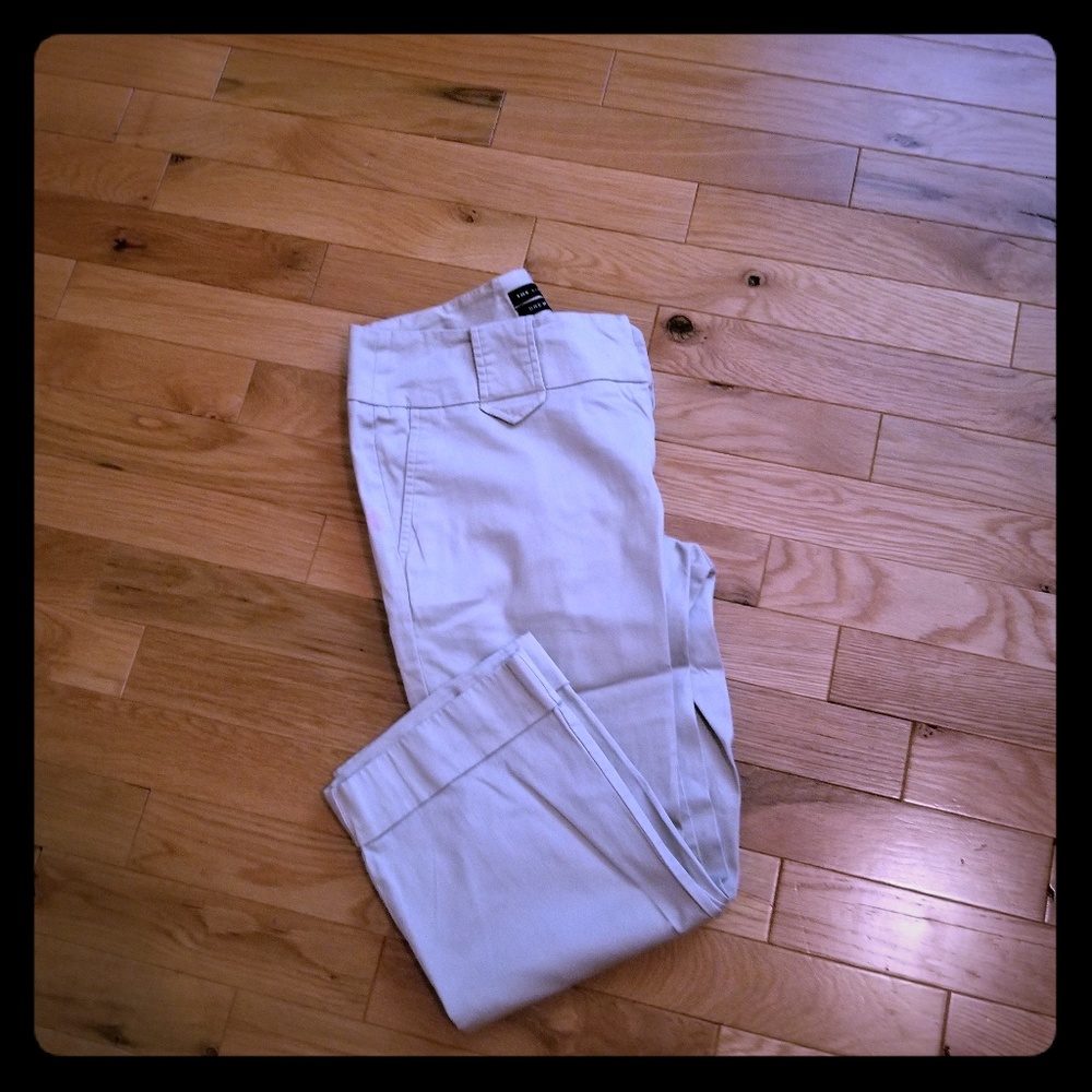Khaki Dress Capri
